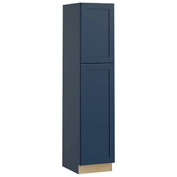 Mill'S Pride Richmond Shaker Rta Pantry Cabinet, Valencia Blue, 18"X90"X24"
