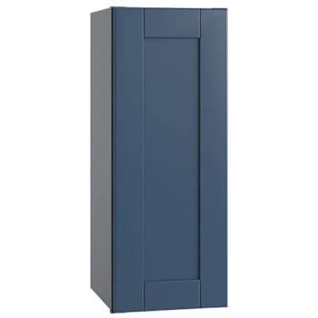 Image for Mill'S Pride Richmond Shaker Rta Wall Cabinet, Single, Valencia Blue, 9"X30"X12" from HD Supply