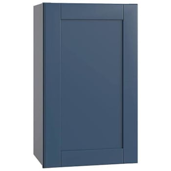 Image for Mill'S Pride Richmond Shaker Ready To Assemble Wall Cabinet Single, Valencia Blue, 18"X30"X12" from HD Supply