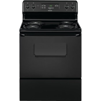 Image for Hotpoint®  30" Electric, Coil Range w/ 5.0 Cu Ft, Black from HD Supply
