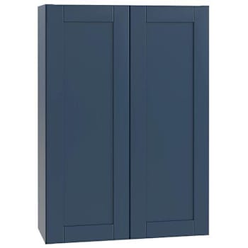 Image for Mill'S Pride Richmond Shaker Rta Wall Cabinet Double, Valencia Blue, 30"X42"X12" from HD Supply