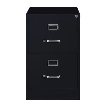 Image for Hirsh 26.5" Deep 2 Drawer Legal Width Commercial Vertical File Cabinet, Black from HD Supply
