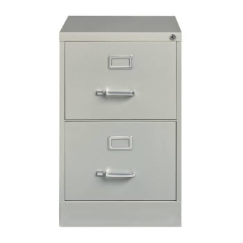 Image for Hirsh 26.5" Deep 2 Drawer Legal Width Commercial Vertical File Cabinet, Gray from HD Supply