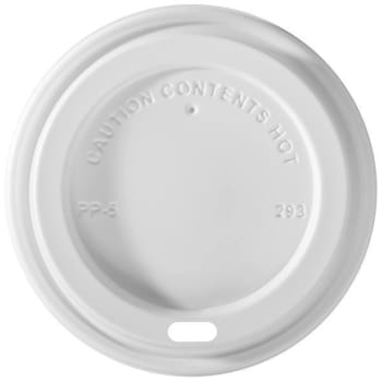 Image for Graphic Packaging White 10-12oz Hampton Inn Pp Lid Case Of 1200 from HD Supply