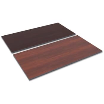 Image for Alera® Reversible Laminate Table Top, 59 1/2w x 29 1/2,Med Cherry/Mahogany from HD Supply