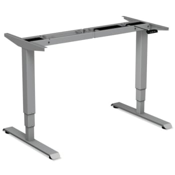 Image for Alera® AdaptivErgo 3-Stage Electric Table Base, 25 to 50 3/4, Gray from HD Supply