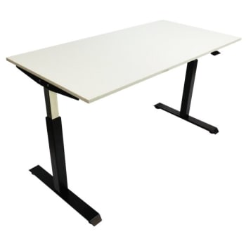 Image for Alera® AdaptivErgo Pneumatic Height-Adjustable Table Base, Black from HD Supply