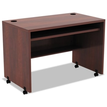 Image for Alera® Valencia Mobile Workstation Desk, 41 3/8 X 23 5/8 X 29 7/8, Med Cherry from HD Supply