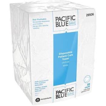 Pacific Blue Select 1/4 Fold A300 Disposable Patient Care Wiper (24-Case)