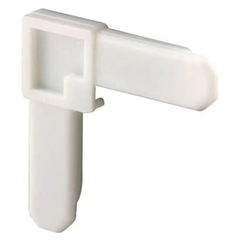 Image for 5/16 In. X 3/4 In. Plastic Screen Frame Corner (White) (50-Pack) from HD Supply