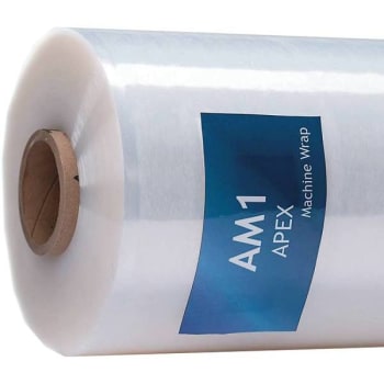Image for Amtopp Inteplast Am1 6000 Ft. 63-Gauge Machine Stretch Film Clear from HD Supply