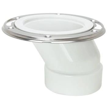 Image for Sioux Chief 3 in. Closet Flange Offset Swivel PVC from HD Supply
