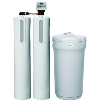 Novo 485 Series Whole House Water Softener Taste/Odor W/ Nvo485ufhto-150 Gray Tanks