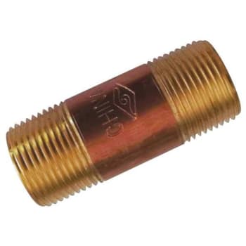 Image for Everbilt 3/4 In. X 2-1/2 In. Brass Nipple (10-Pack) from HD Supply