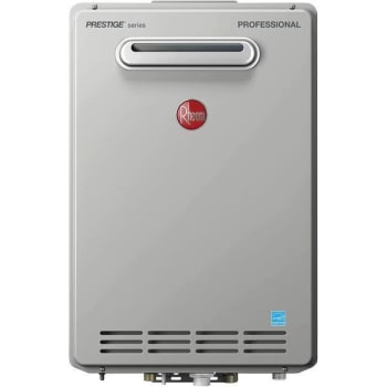 Image for Rheem Prestige 9.5 Gpm Outdoor Residential Natural Gas Tankless Water Heater from HD Supply