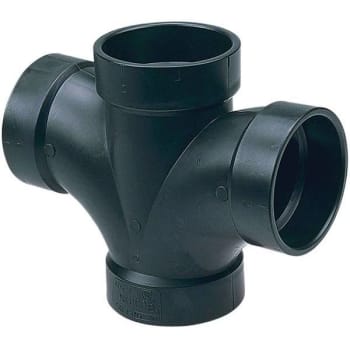 Image for Nibco 2 In. ABS DWV All Hub Double Sanitary Tee from HD Supply