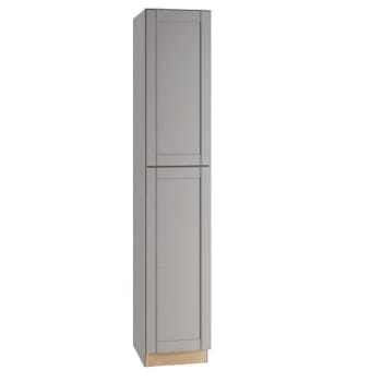 Mill'S Pride Richmond Shaker Rta Pantry Cabinet, Vesuvius Gray, 18"X96"X24"