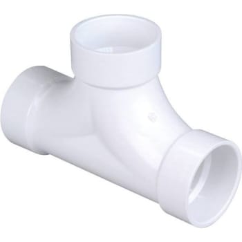 Image for Nibco 4 In. PVC DWV All-Hub 2-Way Cleanout Tee Fitting from HD Supply