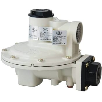 Excela-Flo 3/4 In. FNPT Inlet X 3/4 In. FNPT Outlet-2 PSI Mec Full Size Back Mount Regulator