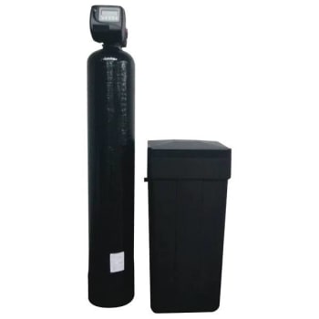10 In. X 54 In. Water Softener System W/ Base (Black)