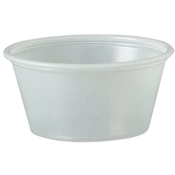 Image for Dart 2 Oz. Translucent Polystyrene Plastic Souffle Portion Cups (2500-Case) from HD Supply