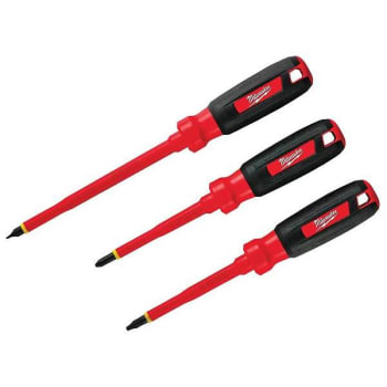 Image for Milwaukee 1000v Insulated Screwdriver Set from HD Supply