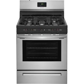 Image for Frigidaire® 30" Gas Range w/ 6 Burners, Oven Window, 4.2 Cu Ft in Stainless Steel from HD Supply