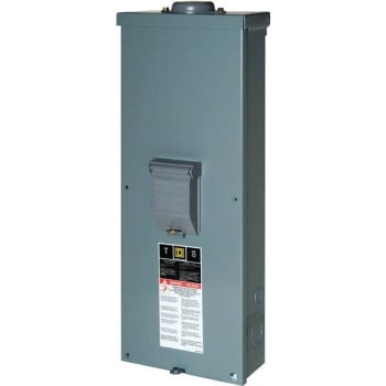 Image for Square D QO 200A 2-Pole Outdoor Circuit Breaker Enclosure w/ QOM2200VH Breaker from HD Supply
