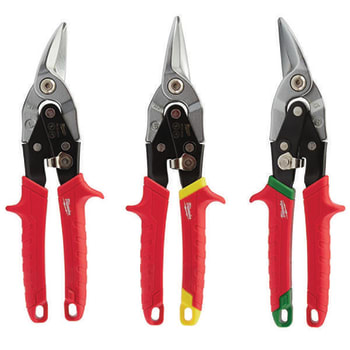 Milwaukee Left Right And Straight Aviation Snips