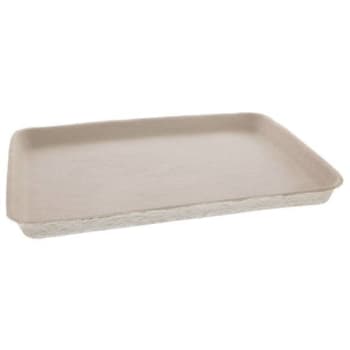 Pactiv Carry Safe Cafeteria Tray Tan 9" X 12" Case Of 250