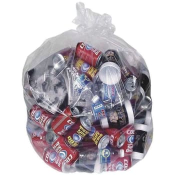 Image for Berry Global 44 Gal. 36 In. X 46 In. 0.74 Mil. Clear Trash Bags (200-Case) from HD Supply