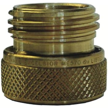 Image for Mec 1-3/4 In. Female Acme X 1-3/4 In. Male Acme Gas Fill Check Adapter Fitting from HD Supply