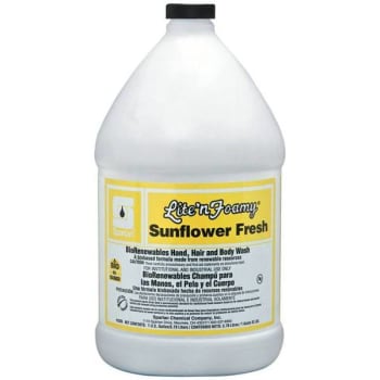 Spartan Lite'N Foamy Sunflower Fresh Hand Wash, 1 Gal.