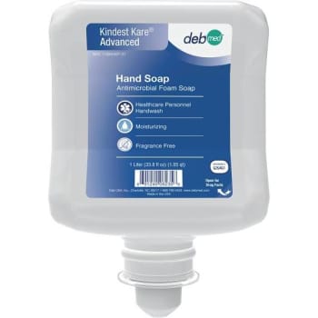 Image for Deb 1 L. Kindest Kare Advanced Antimicrobial Foaming Handwash Cartridge (6-Case) from HD Supply