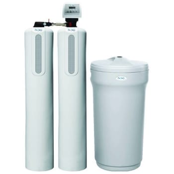 Novo 485 Series Kdf Whole House Taste/Odor Water Softener W/ Nvo485ufhtok-150 Gray Tanks
