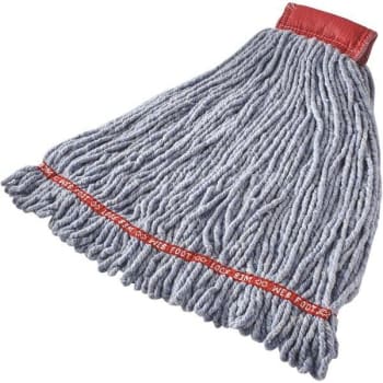 Image for Rubbermaid Commercial 5 In. Blue Large Shrinkless Web Foot String Wet Mop from HD Supply