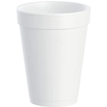 Image for Dart J-Style 14 Oz. White Styrofoam Drink Cups (1000-Case) from HD Supply