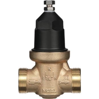 Zurn 3/4 In. Nr3xl Pressure Reducing Valve With Double Union FNPT Connection Ld Free