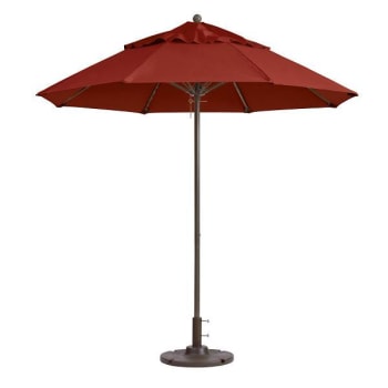 Image for Grosfillex Windmaster 9' Round Umbrella In Terra Cotta from HD Supply