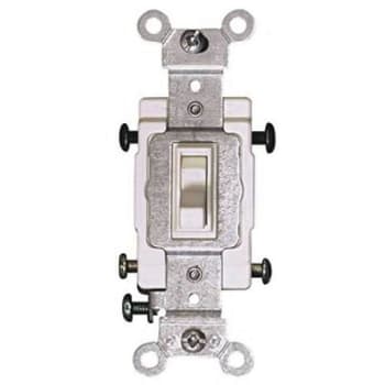 Image for Leviton 120/277v 15a 4-Way Commercial-Grade Ac Quiet Toggle Switch (Ivory) from HD Supply