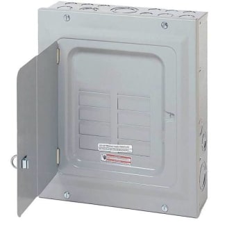 Image for Eaton Br 125a 6-Space 12-Circuit Indoor Main Lug Loadcenter W/ Surface Door from HD Supply