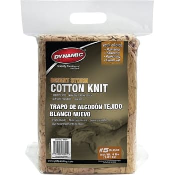 Image for Merit Pro Dynamic 00621 #5 4 Lb Block Desert Storm Cotton Knit Wiping Cloth from HD Supply
