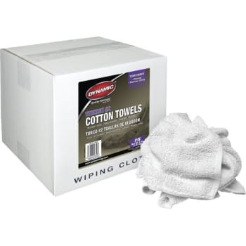 Image for Merit Pro Dynamic 50425 #5 4 Lb Box White #2 Turkish Towel from HD Supply