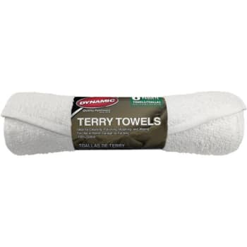 Image for Merit Pro Dynamic 00812 14" x 17" White Terry Towel, Case Of 144 from HD Supply