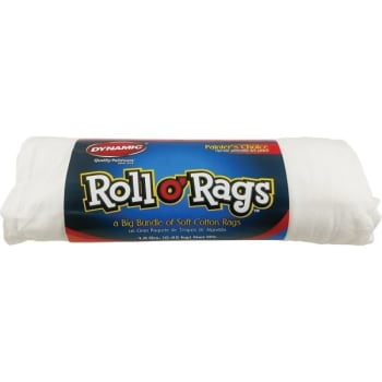 Image for Dynamic 6300-01-DYN 1Lb White Roll O' Rags, Case Of 18 from HD Supply