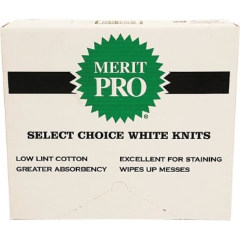 Reclaimed Textiles Mc01001 4.25lb Box Choice White Knit Rag