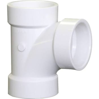 Image for Nibco 4 In. X 4 In. X 3 In. PVC DWV All Hub Sanitary Tee Fitting from HD Supply