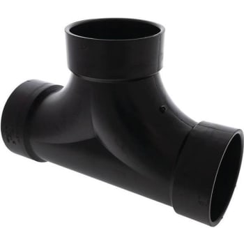 Image for Nibco 4 In. ABS DWV All Hub Cleanout Tee from HD Supply