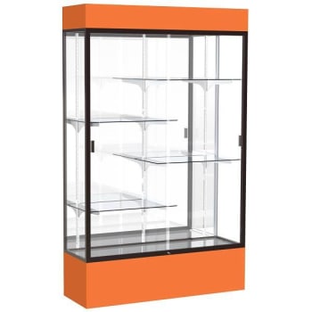 Image for Ghent Waddell Spirit Orange Display Case Mirror Back W/ Dark Bronze Aluminum from HD Supply