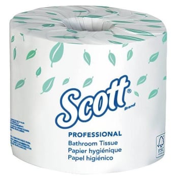 Scott 2-Ply Wh Individually Wrapped Standard Rolls Bulk Toilet Paper Case  Of 40